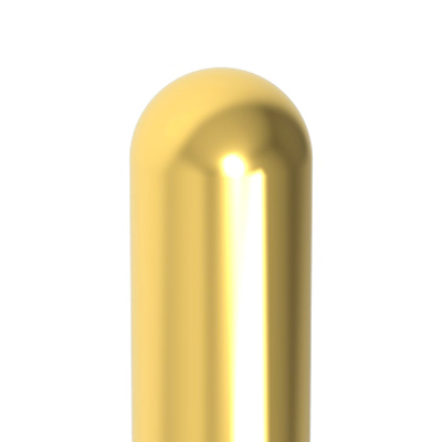 01-090  45° 三面锥探头, 直径0.90毫米