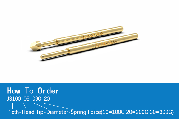 JS100 100MIL Short Probe