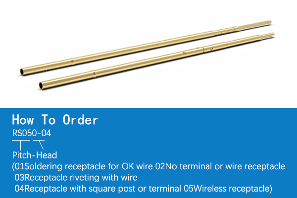 RS050 50MIL Receptacle