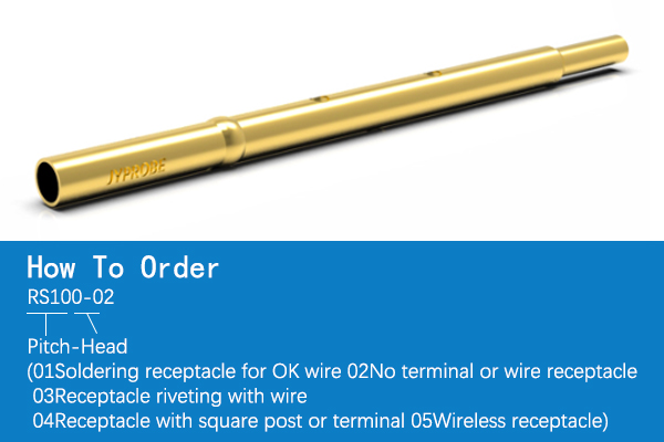 RS100 100MIL Receptacle