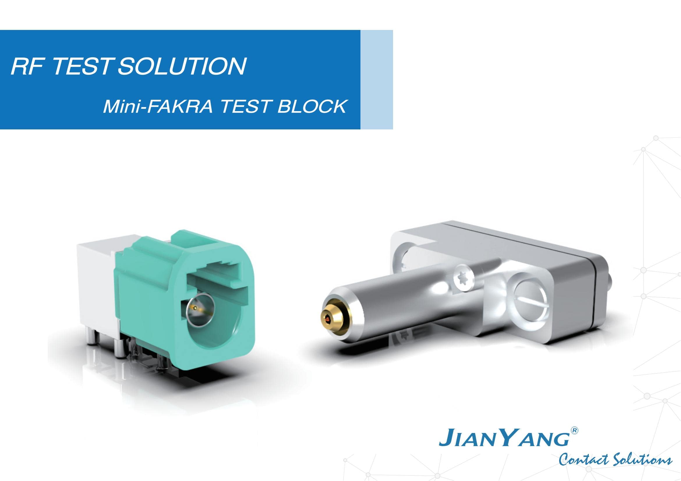 single probe block for mini fakra