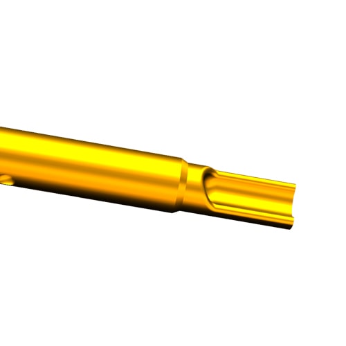 soldering receptacle for high current